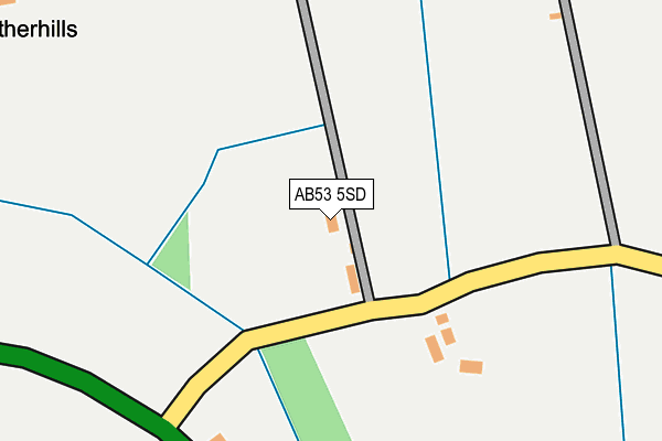 AB53 5SD map - OS OpenMap – Local (Ordnance Survey) AB53 5SD map - OS OpenMap – Local (Ordnance Survey)