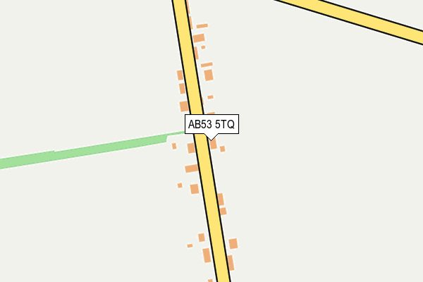 AB53 5TQ map - OS OpenMap – Local (Ordnance Survey) AB53 5TQ map - OS OpenMap – Local (Ordnance Survey)