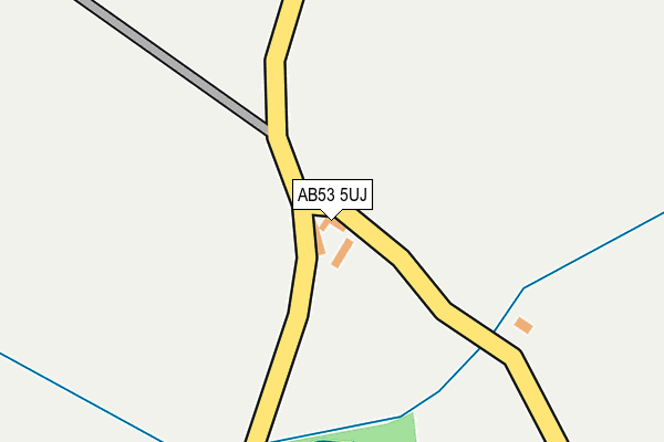 AB53 5UJ map - OS OpenMap – Local (Ordnance Survey) AB53 5UJ map - OS OpenMap – Local (Ordnance Survey)