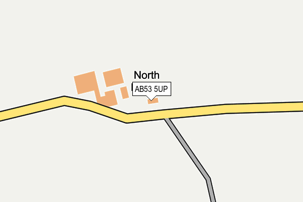 AB53 5UP map - OS OpenMap – Local (Ordnance Survey) AB53 5UP map - OS OpenMap – Local (Ordnance Survey)