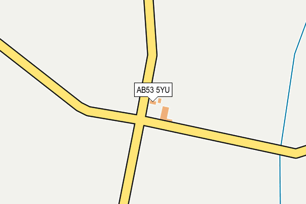 AB53 5YU map - OS OpenMap – Local (Ordnance Survey) AB53 5YU map - OS OpenMap – Local (Ordnance Survey)