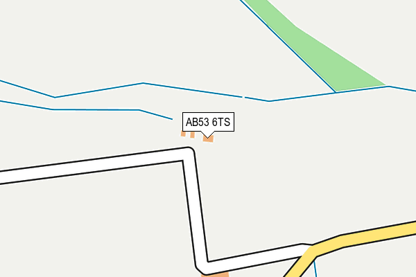 AB53 6TS map - OS OpenMap – Local (Ordnance Survey) AB53 6TS map - OS OpenMap – Local (Ordnance Survey)