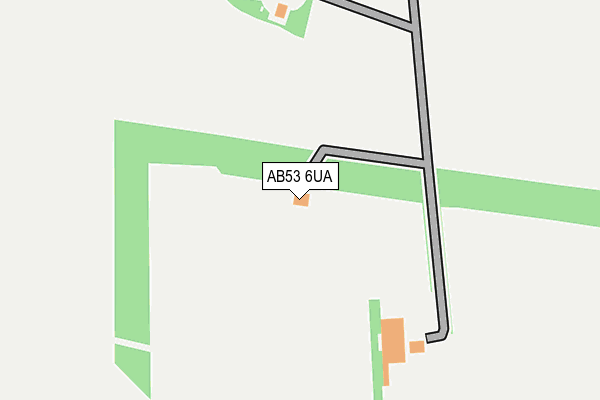 AB53 6UA map - OS OpenMap – Local (Ordnance Survey) AB53 6UA map - OS OpenMap – Local (Ordnance Survey)