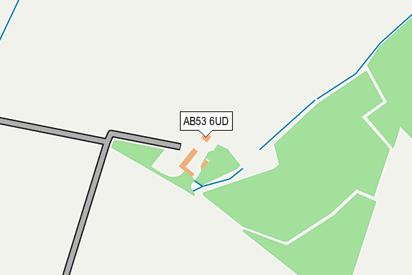 AB53 6UD map - OS OpenMap – Local (Ordnance Survey) AB53 6UD map - OS OpenMap – Local (Ordnance Survey)