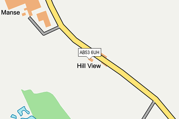AB53 6UH map - OS OpenMap – Local (Ordnance Survey) AB53 6UH map - OS OpenMap – Local (Ordnance Survey)