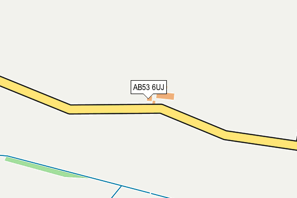 AB53 6UJ map - OS OpenMap – Local (Ordnance Survey) AB53 6UJ map - OS OpenMap – Local (Ordnance Survey)