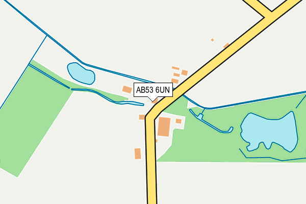 AB53 6UN map - OS OpenMap – Local (Ordnance Survey) AB53 6UN map - OS OpenMap – Local (Ordnance Survey)