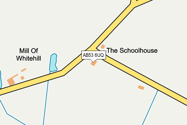 AB53 6UQ map - OS OpenMap – Local (Ordnance Survey) AB53 6UQ map - OS OpenMap – Local (Ordnance Survey)