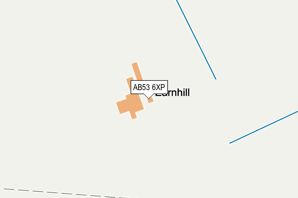 AB53 6XP map - OS OpenMap – Local (Ordnance Survey) AB53 6XP map - OS OpenMap – Local (Ordnance Survey)