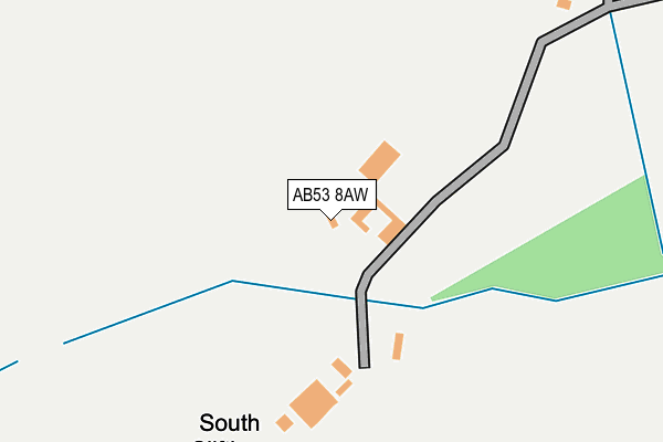 AB53 8AW map - OS OpenMap – Local (Ordnance Survey) AB53 8AW map - OS OpenMap – Local (Ordnance Survey)