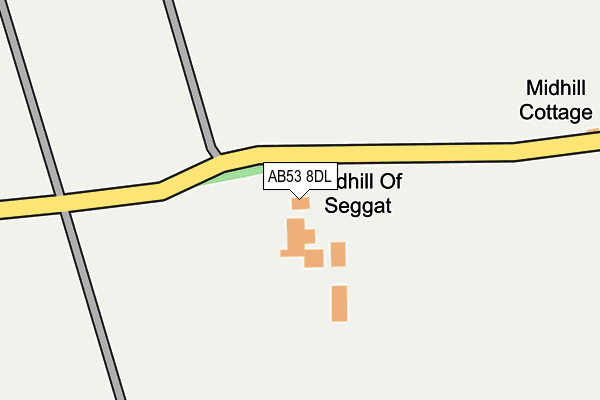 AB53 8DL map - OS OpenMap – Local (Ordnance Survey) AB53 8DL map - OS OpenMap – Local (Ordnance Survey)