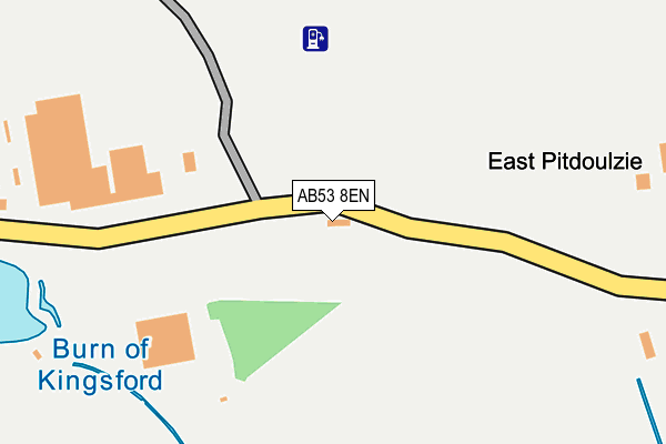 AB53 8EN map - OS OpenMap – Local (Ordnance Survey) AB53 8EN map - OS OpenMap – Local (Ordnance Survey)