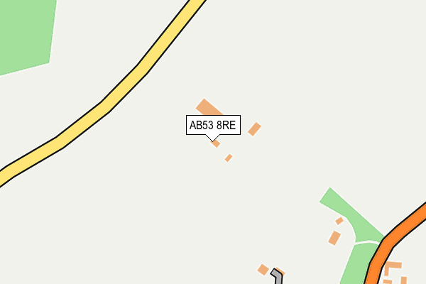 AB53 8RE map - OS OpenMap – Local (Ordnance Survey) AB53 8RE map - OS OpenMap – Local (Ordnance Survey)