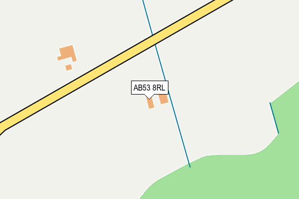AB53 8RL map - OS OpenMap – Local (Ordnance Survey) AB53 8RL map - OS OpenMap – Local (Ordnance Survey)