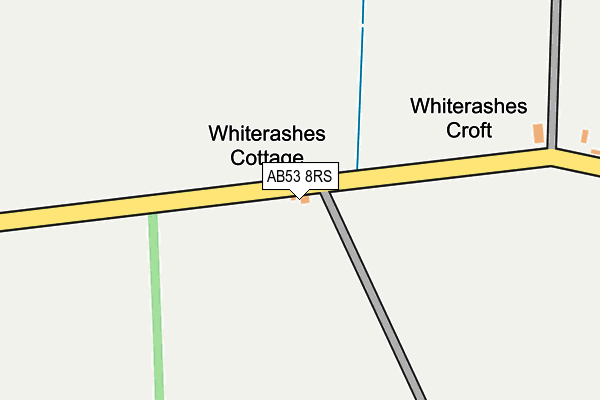 AB53 8RS map - OS OpenMap – Local (Ordnance Survey) AB53 8RS map - OS OpenMap – Local (Ordnance Survey)