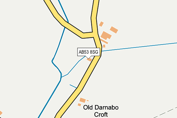 AB53 8SG map - OS OpenMap – Local (Ordnance Survey) AB53 8SG map - OS OpenMap – Local (Ordnance Survey)