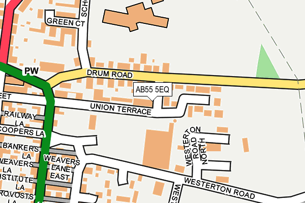 AB55 5EQ map - OS OpenMap – Local (Ordnance Survey) AB55 5EQ map - OS OpenMap – Local (Ordnance Survey)