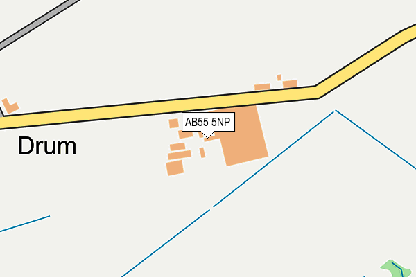 AB55 5NP map - OS OpenMap – Local (Ordnance Survey) AB55 5NP map - OS OpenMap – Local (Ordnance Survey)