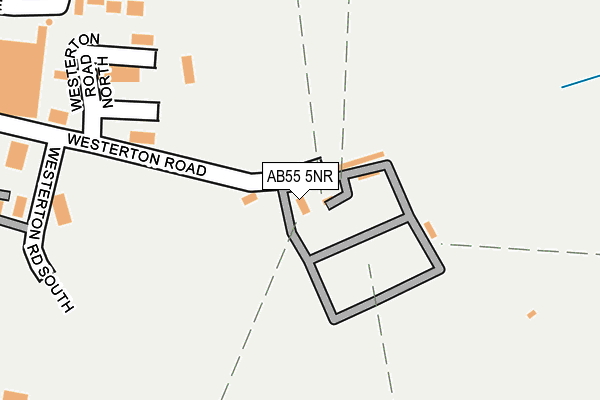AB55 5NR map - OS OpenMap – Local (Ordnance Survey) AB55 5NR map - OS OpenMap – Local (Ordnance Survey)