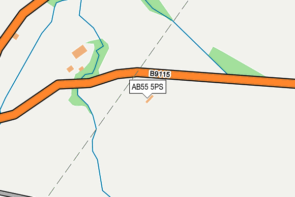 AB55 5PS map - OS OpenMap – Local (Ordnance Survey) AB55 5PS map - OS OpenMap – Local (Ordnance Survey)