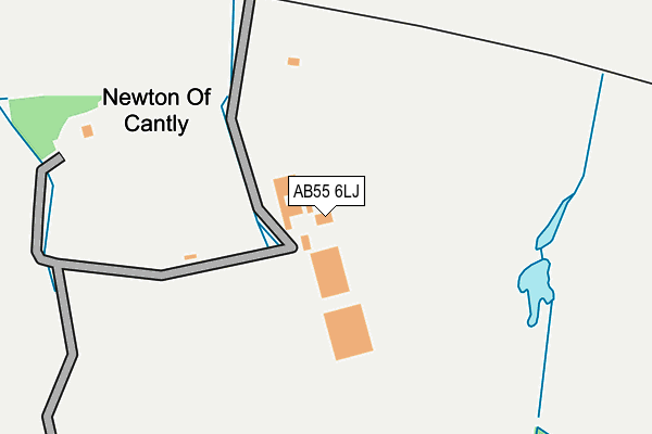 AB55 6LJ map - OS OpenMap – Local (Ordnance Survey) AB55 6LJ map - OS OpenMap – Local (Ordnance Survey)