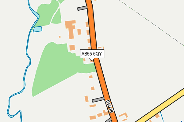 AB55 6QY map - OS OpenMap – Local (Ordnance Survey) AB55 6QY map - OS OpenMap – Local (Ordnance Survey)