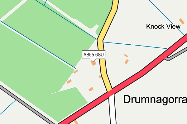 AB55 6SU map - OS OpenMap – Local (Ordnance Survey) AB55 6SU map - OS OpenMap – Local (Ordnance Survey)