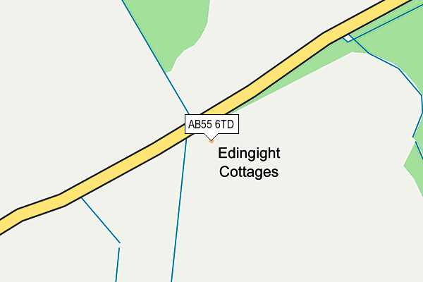 AB55 6TD map - OS OpenMap – Local (Ordnance Survey) AB55 6TD map - OS OpenMap – Local (Ordnance Survey)