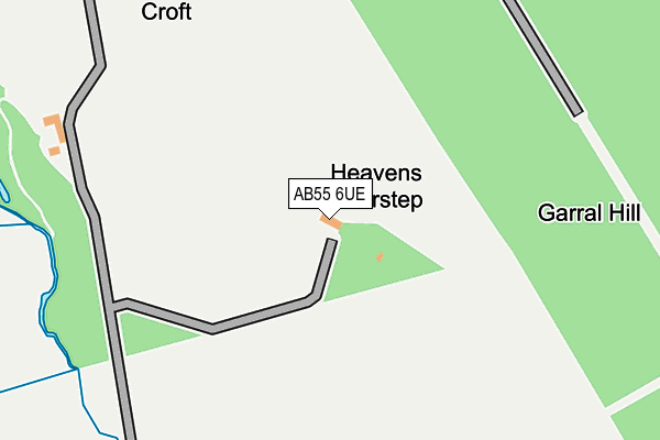AB55 6UE map - OS OpenMap – Local (Ordnance Survey) AB55 6UE map - OS OpenMap – Local (Ordnance Survey)