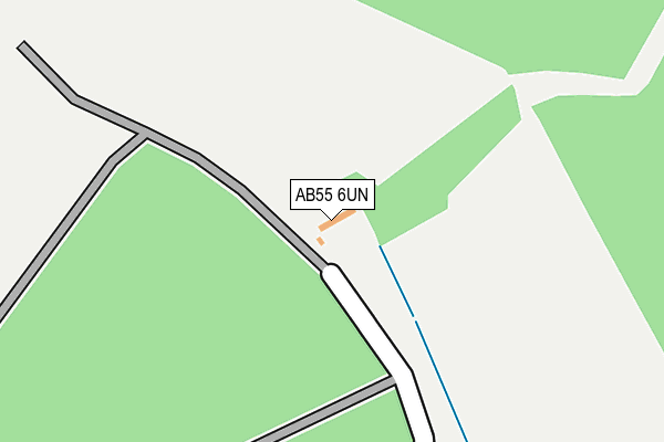 AB55 6UN map - OS OpenMap – Local (Ordnance Survey) AB55 6UN map - OS OpenMap – Local (Ordnance Survey)