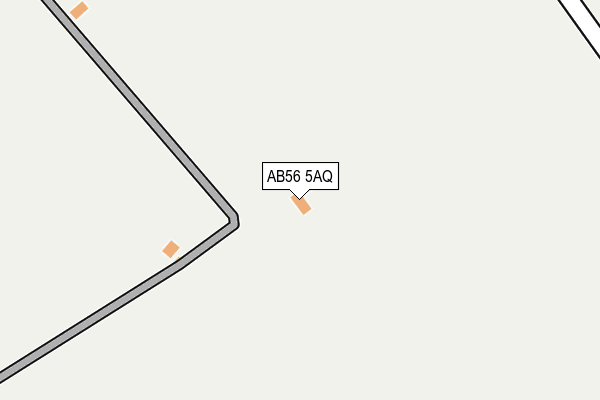 AB56 5AQ map - OS OpenMap – Local (Ordnance Survey) AB56 5AQ map - OS OpenMap – Local (Ordnance Survey)