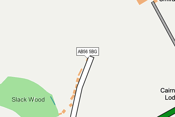 AB56 5BG map - OS OpenMap – Local (Ordnance Survey) AB56 5BG map - OS OpenMap – Local (Ordnance Survey)