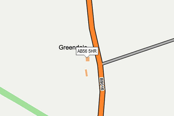 AB56 5HR map - OS OpenMap – Local (Ordnance Survey) AB56 5HR map - OS OpenMap – Local (Ordnance Survey)