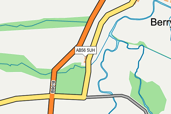 AB56 5UH map - OS OpenMap – Local (Ordnance Survey) AB56 5UH map - OS OpenMap – Local (Ordnance Survey)