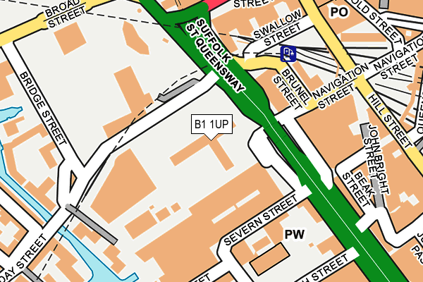 B1 1UP map - OS OpenMap – Local (Ordnance Survey) B1 1UP map - OS OpenMap – Local (Ordnance Survey)