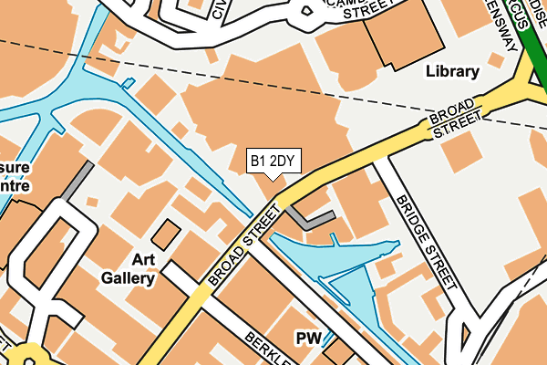 B1 2DY map - OS OpenMap – Local (Ordnance Survey) B1 2DY map - OS OpenMap – Local (Ordnance Survey)