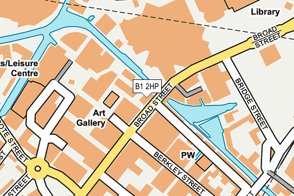 B1 2HP map - OS OpenMap – Local (Ordnance Survey) B1 2HP map - OS OpenMap – Local (Ordnance Survey)