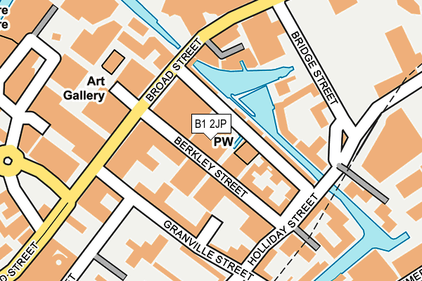 B1 2JP map - OS OpenMap – Local (Ordnance Survey) B1 2JP map - OS OpenMap – Local (Ordnance Survey)