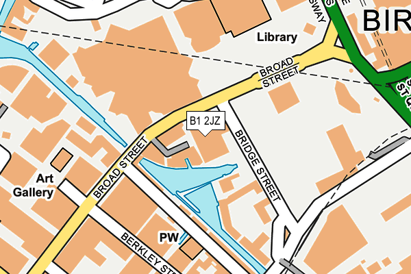 B1 2JZ map - OS OpenMap – Local (Ordnance Survey) B1 2JZ map - OS OpenMap – Local (Ordnance Survey)