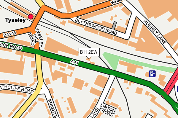 B11 2EW map - OS OpenMap – Local (Ordnance Survey) B11 2EW map - OS OpenMap – Local (Ordnance Survey)