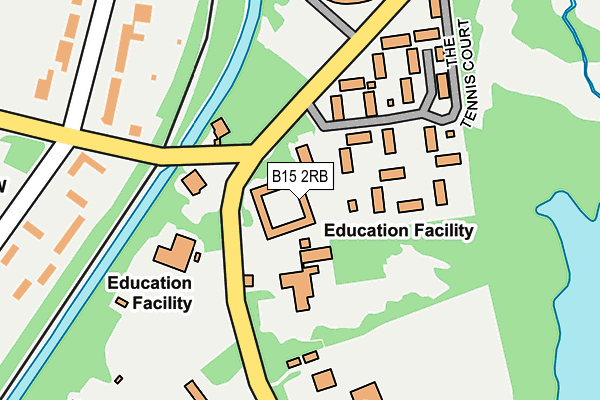 B15 2RB map - OS OpenMap – Local (Ordnance Survey) B15 2RB map - OS OpenMap – Local (Ordnance Survey)