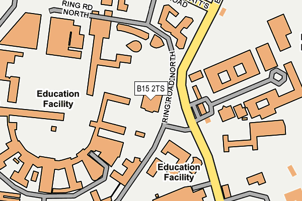 B15 2TS map - OS OpenMap – Local (Ordnance Survey) B15 2TS map - OS OpenMap – Local (Ordnance Survey)