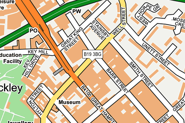 B19 3BG map - OS OpenMap – Local (Ordnance Survey) B19 3BG map - OS OpenMap – Local (Ordnance Survey)