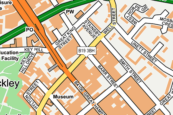 B19 3BH map - OS OpenMap – Local (Ordnance Survey) B19 3BH map - OS OpenMap – Local (Ordnance Survey)