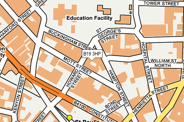 B19 3HP map - OS OpenMap – Local (Ordnance Survey) B19 3HP map - OS OpenMap – Local (Ordnance Survey)