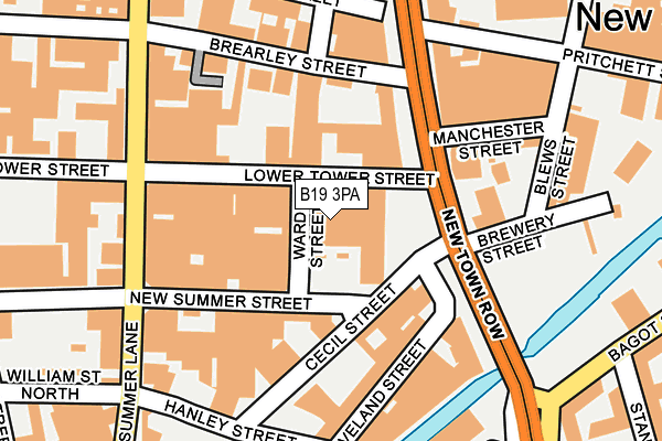 B19 3PA map - OS OpenMap – Local (Ordnance Survey) B19 3PA map - OS OpenMap – Local (Ordnance Survey)