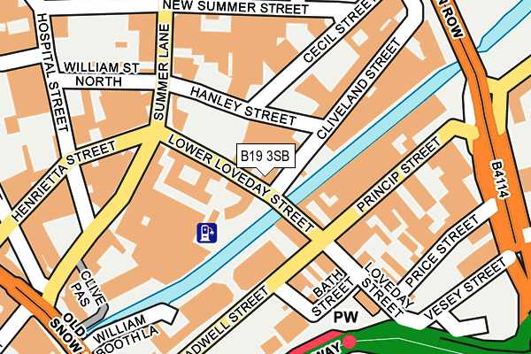 B19 3SB map - OS OpenMap – Local (Ordnance Survey) B19 3SB map - OS OpenMap – Local (Ordnance Survey)