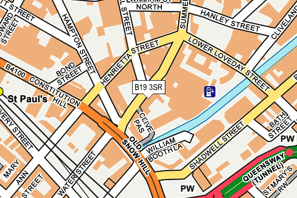 B19 3SR map - OS OpenMap – Local (Ordnance Survey) B19 3SR map - OS OpenMap – Local (Ordnance Survey)