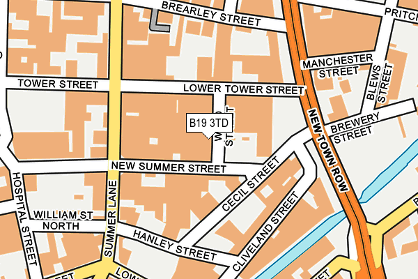 B19 3TD map - OS OpenMap – Local (Ordnance Survey) B19 3TD map - OS OpenMap – Local (Ordnance Survey)