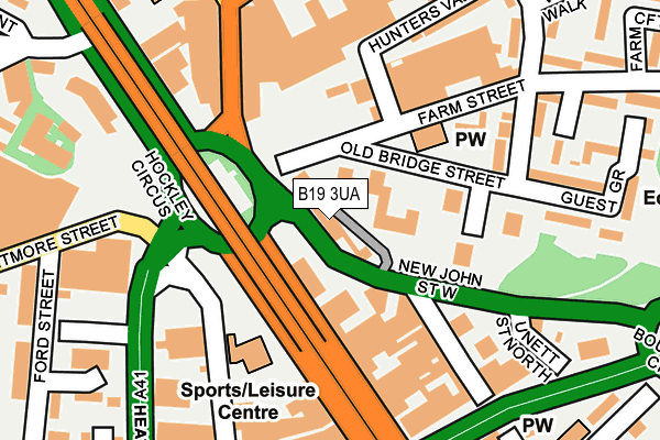 B19 3UA map - OS OpenMap – Local (Ordnance Survey) B19 3UA map - OS OpenMap – Local (Ordnance Survey)